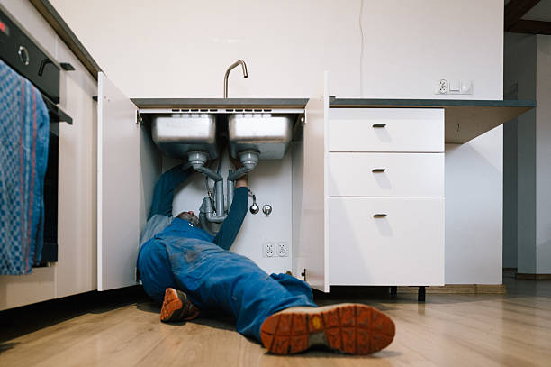 Professional Plumbing technician working in Hamilton, MA